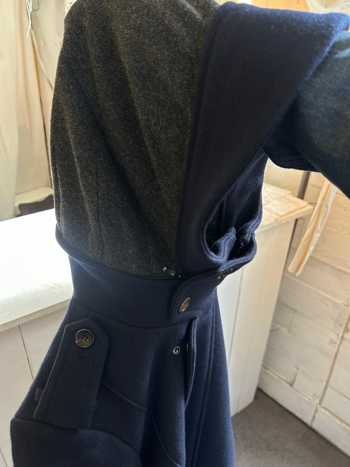 WOOYUNGMI 디테일 코트 상품이미지4