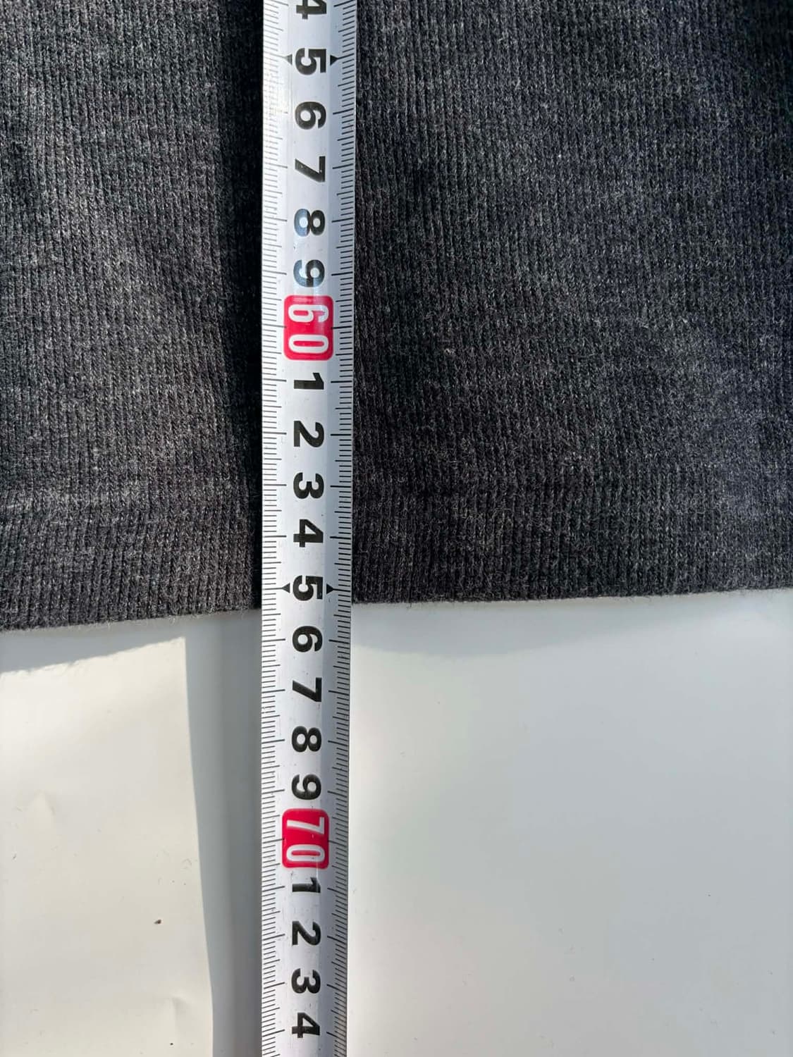 폴로 랄프로렌 핀터깔 차콜 그레이 하프집 코튼 니트 반집업(M) 상품이미지7