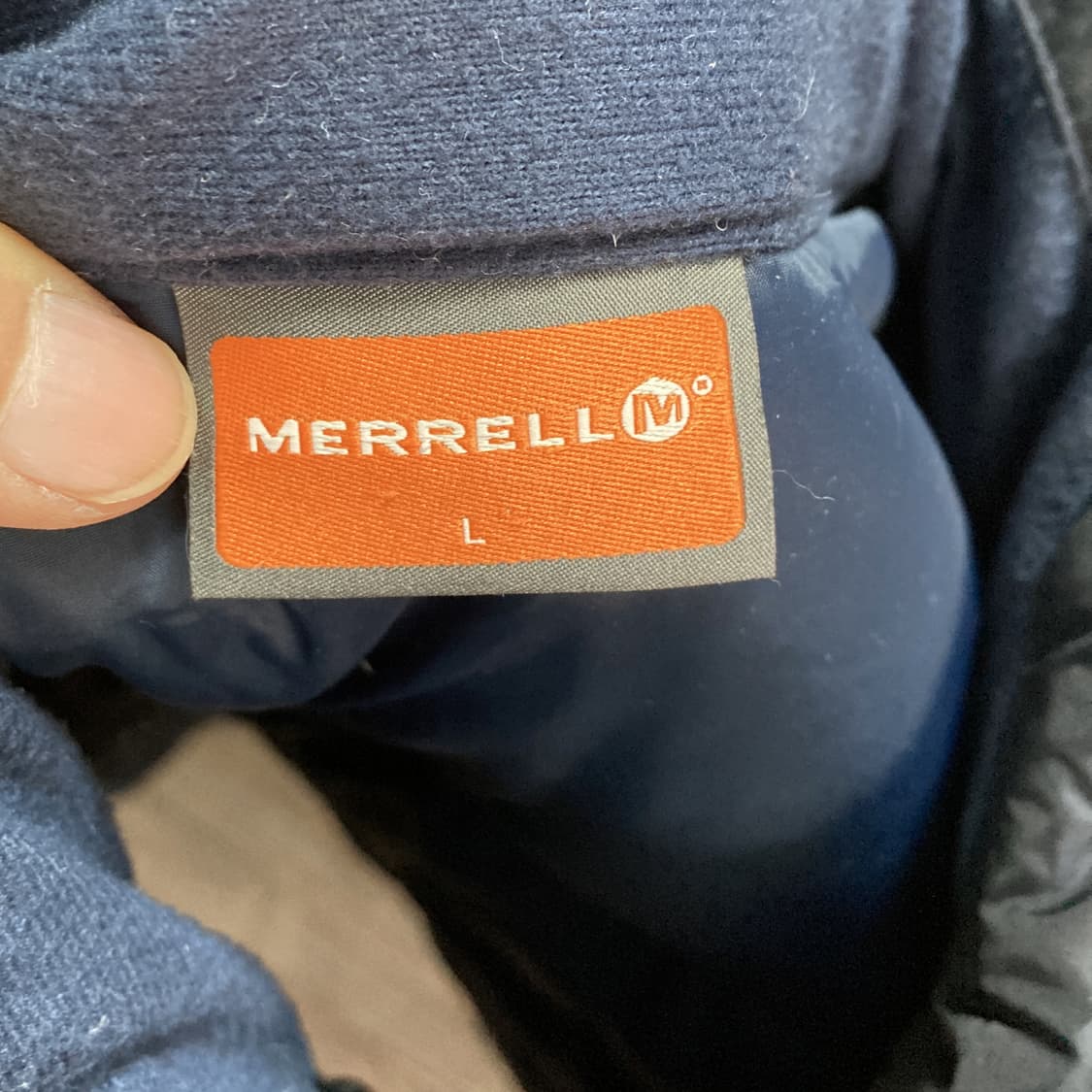 머렐 남성 경량다운자켓 네이비 최상 100 상품이미지4