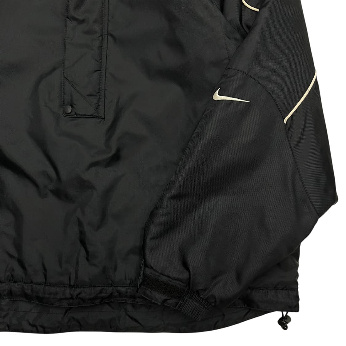 90's 코리아 메이드 동계 심플 검흰 윔엄 상품이미지5