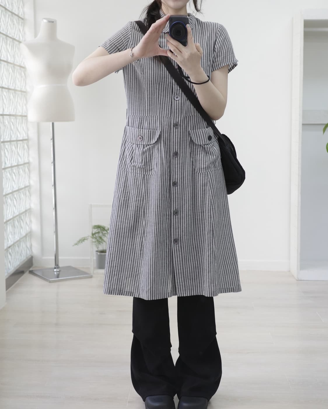 Feminae stripe one-piece 상품이미지3