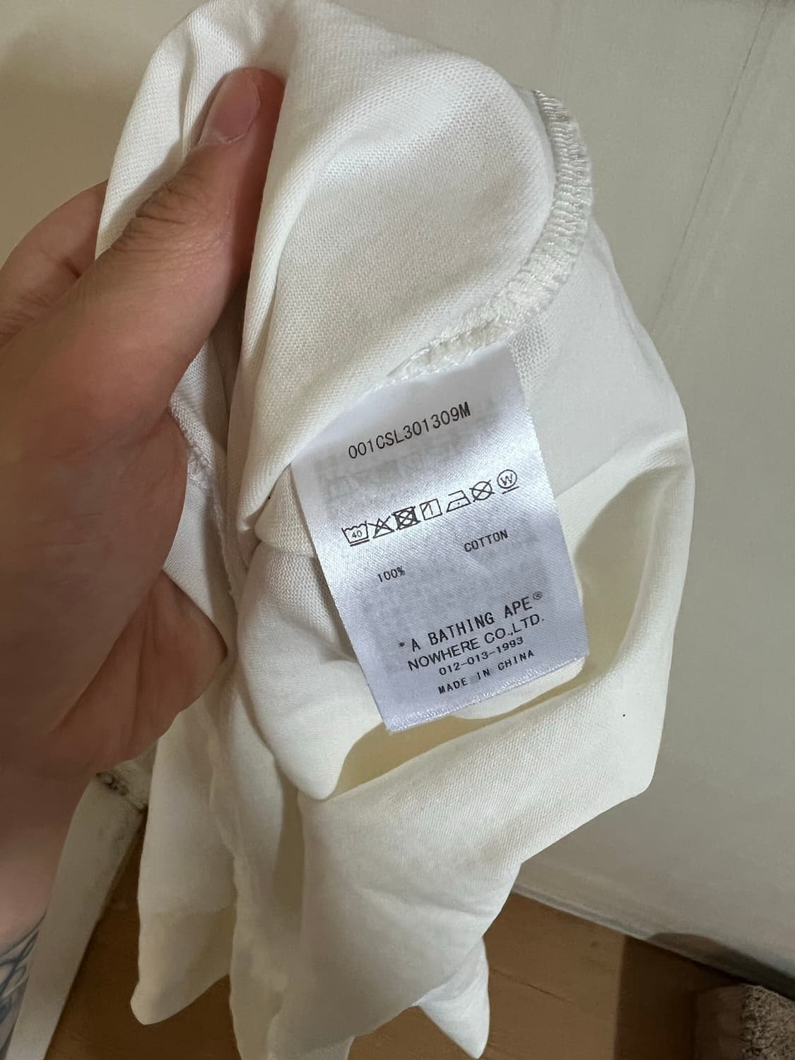 [XL] 베이프 스터드 유인원 티셔츠 상품이미지5