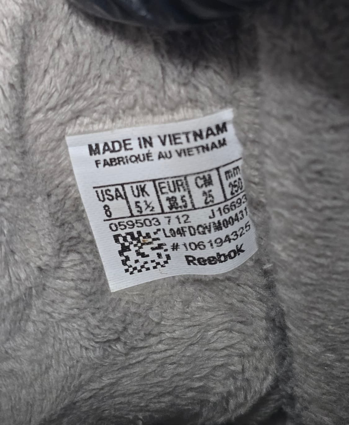 Reebok 리복 이지톤 레더 하이탑 250 상품이미지7