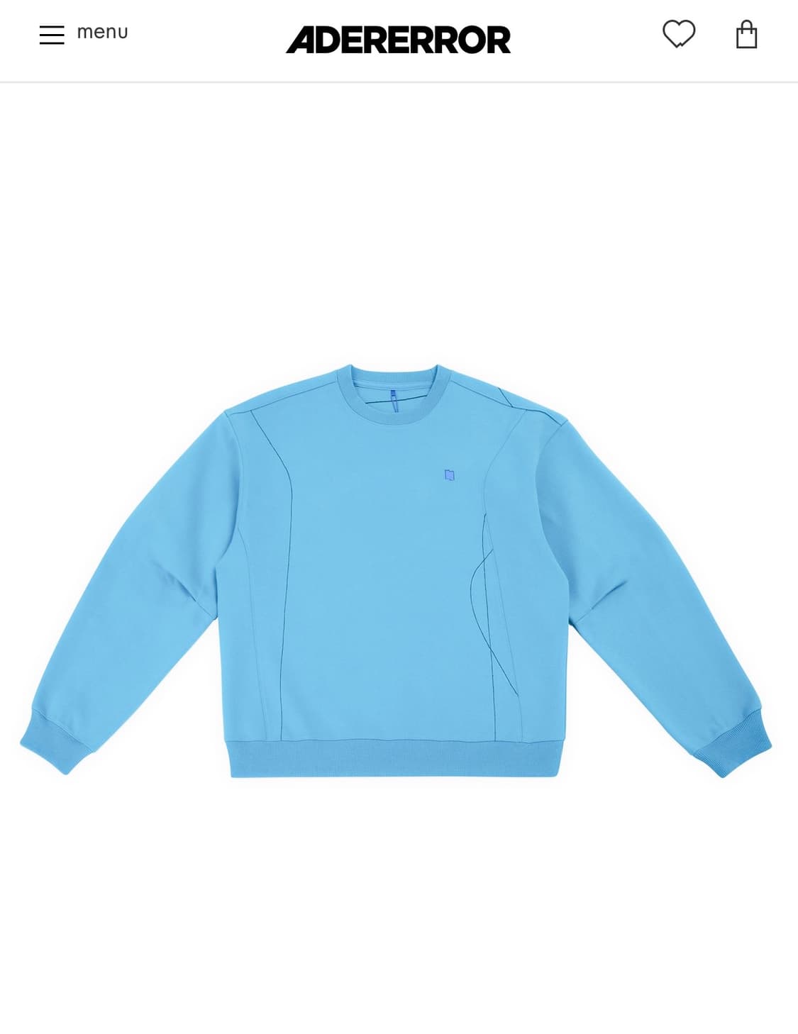 아더에러 맨투맨 상품이미지2