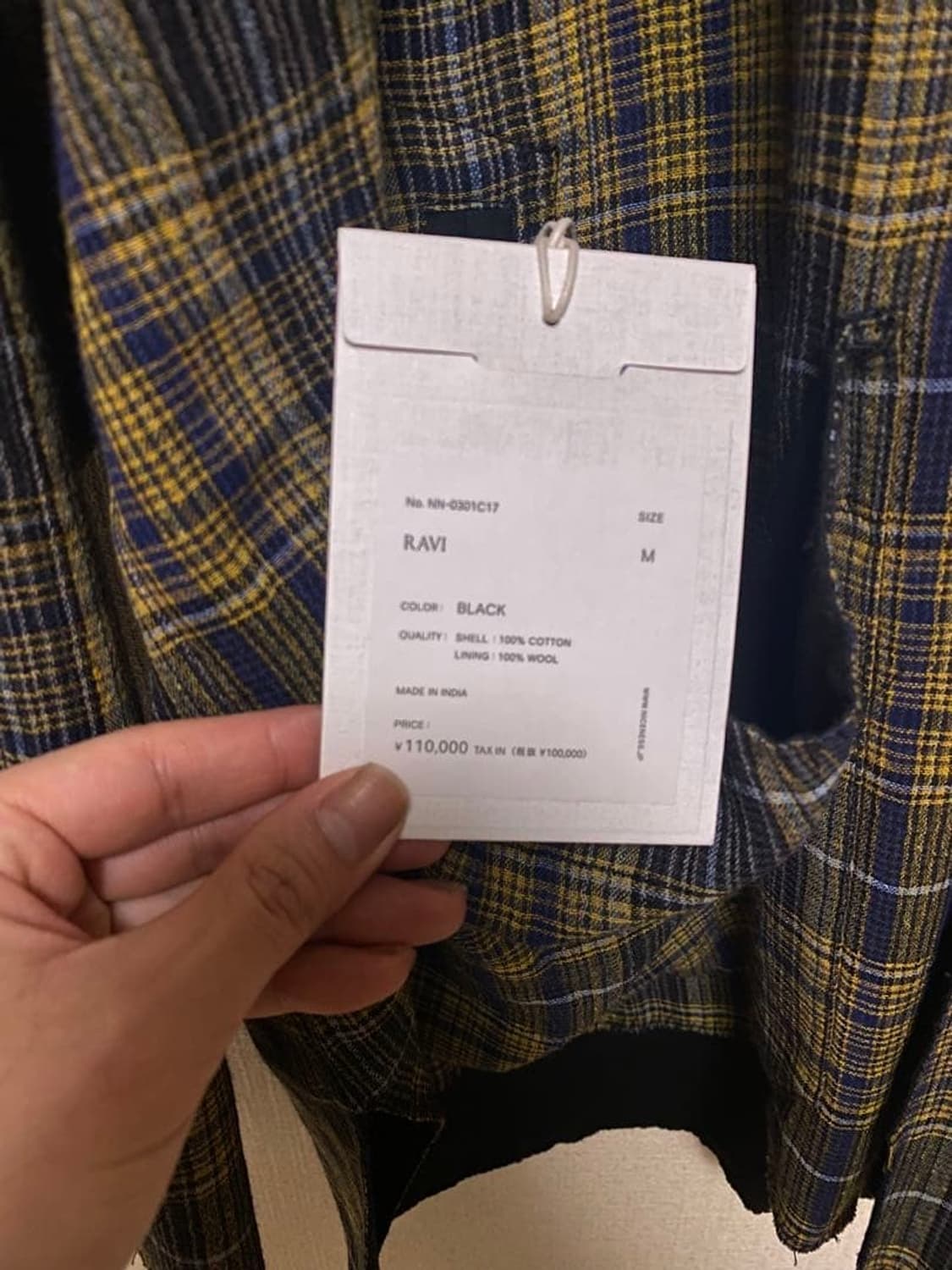 26ss RAVI CRAFT STITCH REVERSIBLE COAT 상품이미지7