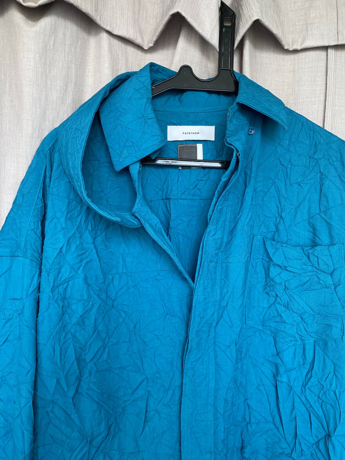 Facetasm crinkled shirt 상품이미지3