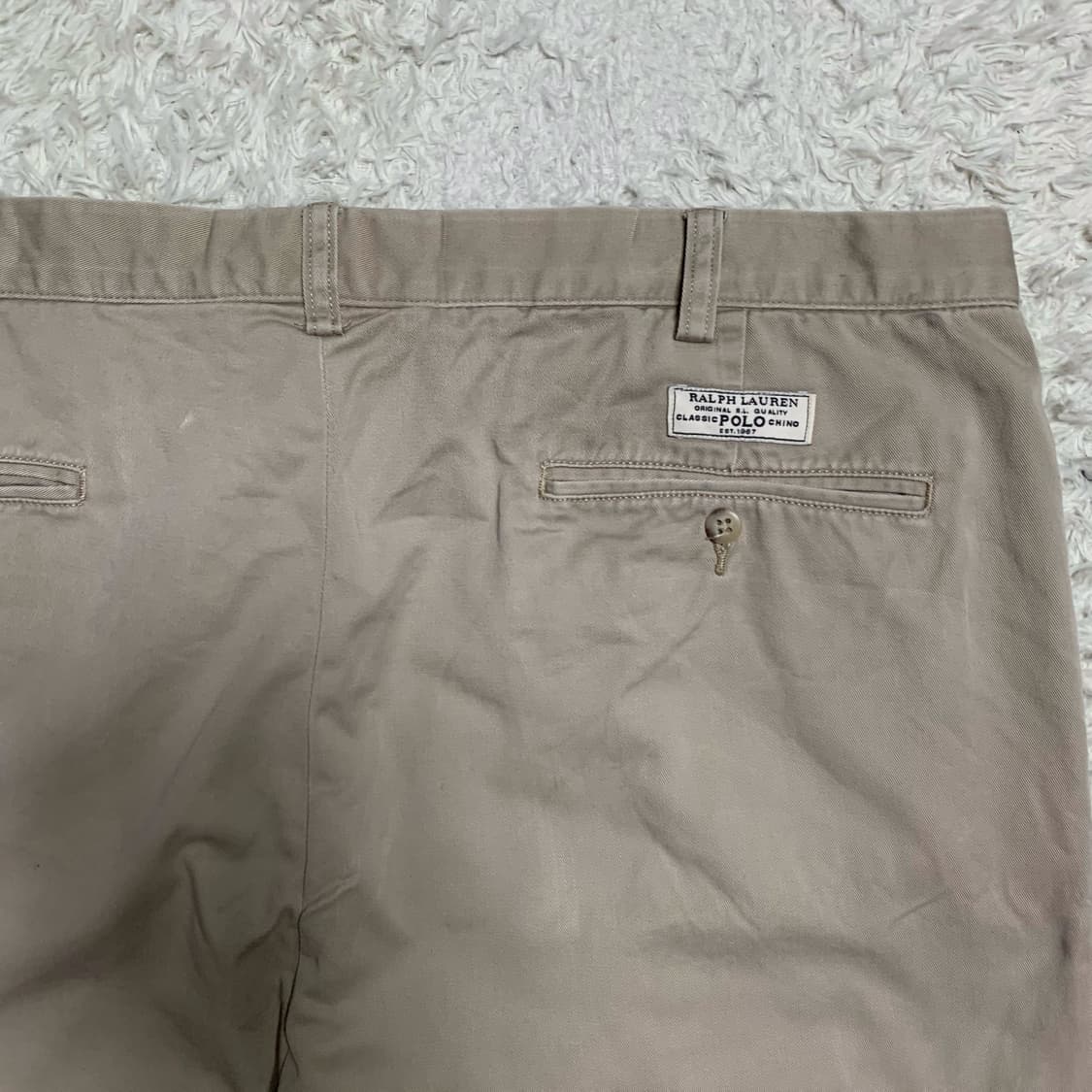 [40] 폴로 랄프로렌 톨 앤드류 와이드핏 투턱 치노팬츠 상품이미지1