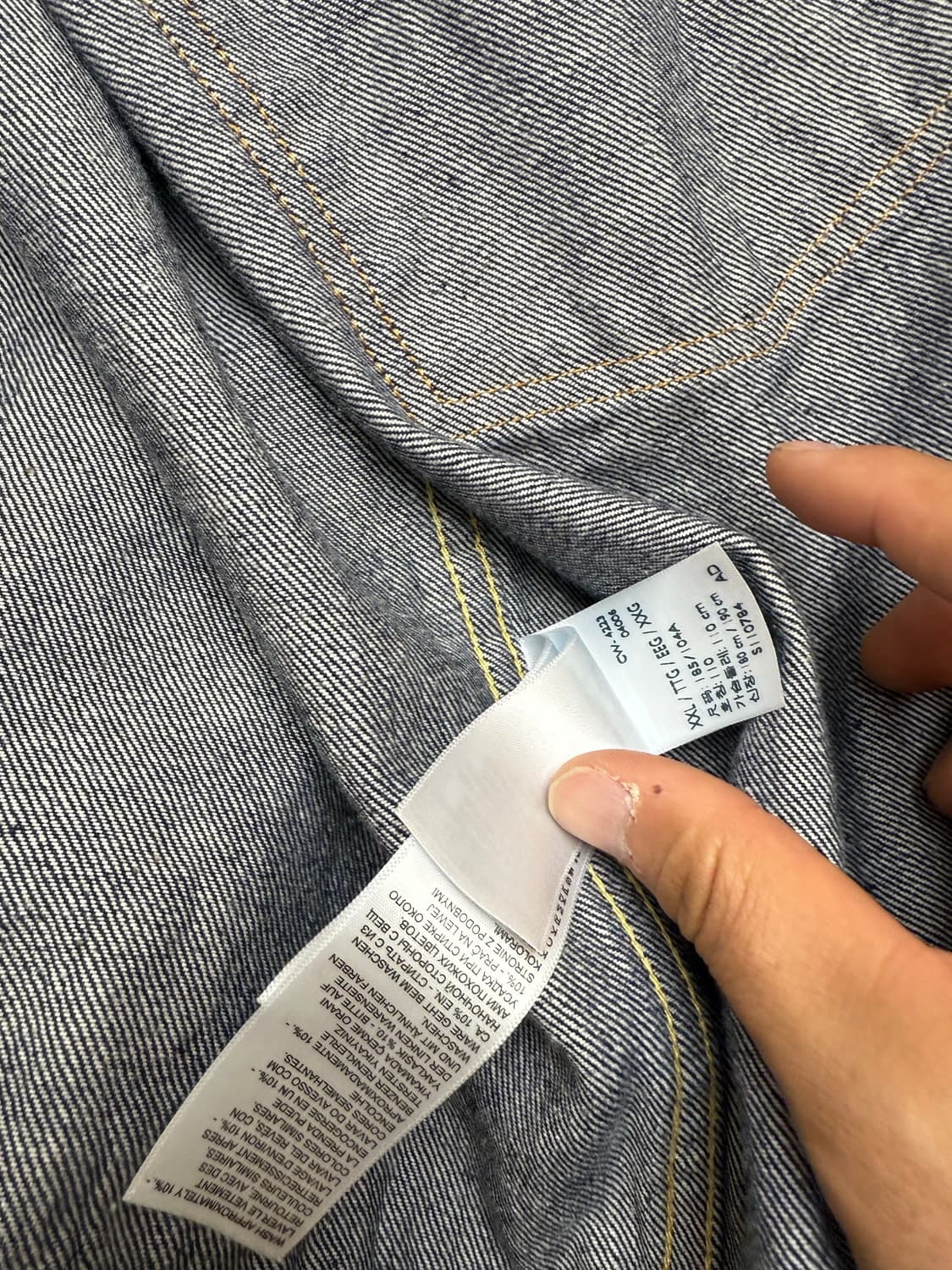 리바이스 lvc 1936 타입1 자켓 46size 상품이미지5