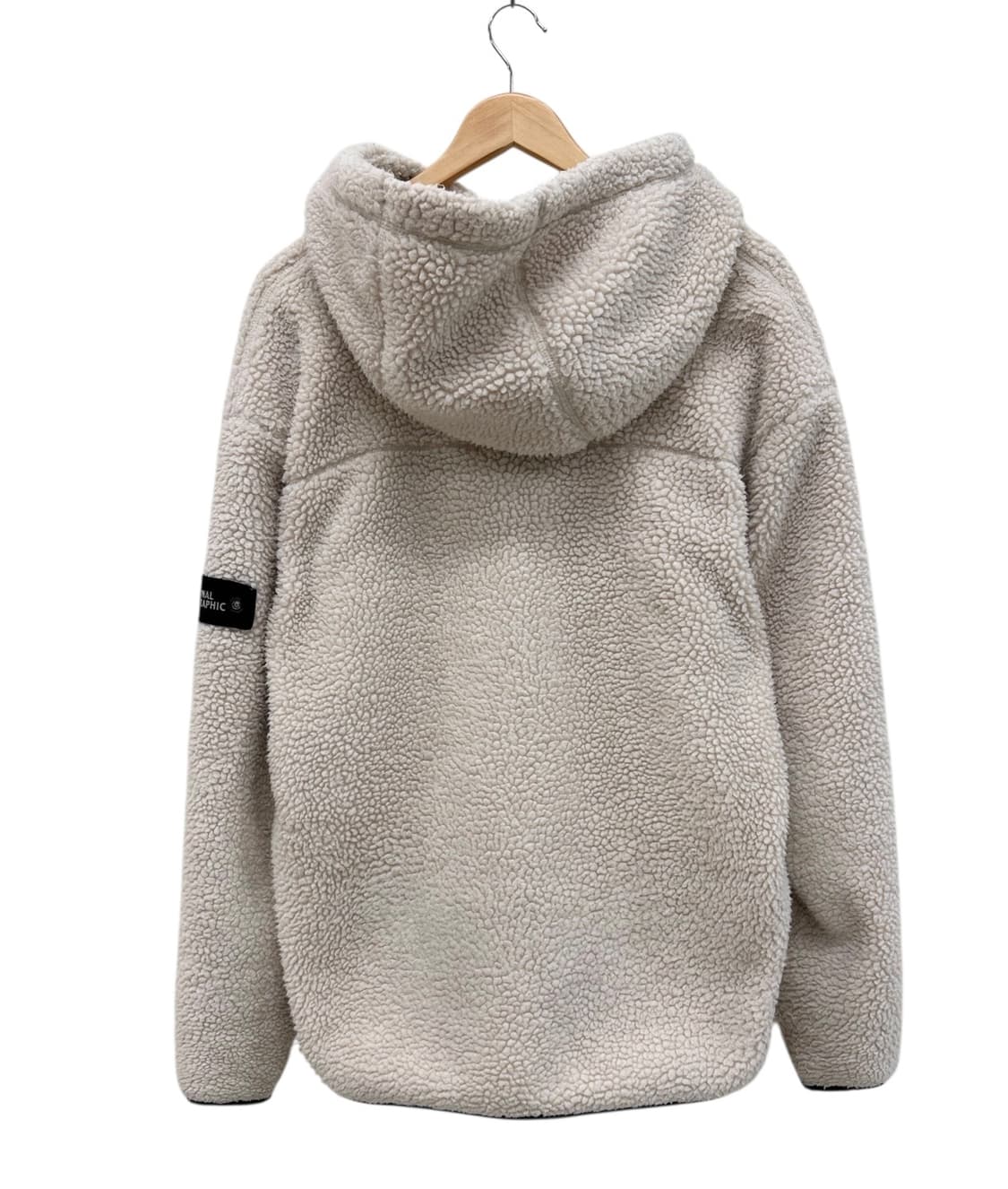 내셔널지오그래픽 뽀글이 후리스 플리스 아이보리 (2XL) 상품이미지10