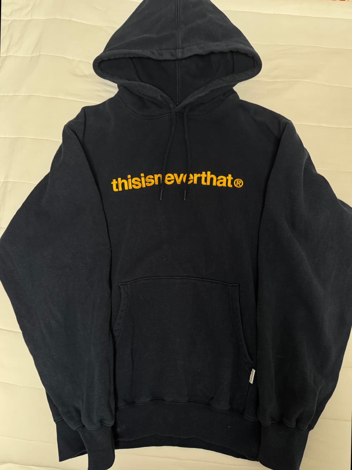 디스이즈네버뎃 후드티 네이비 m 상품이미지1