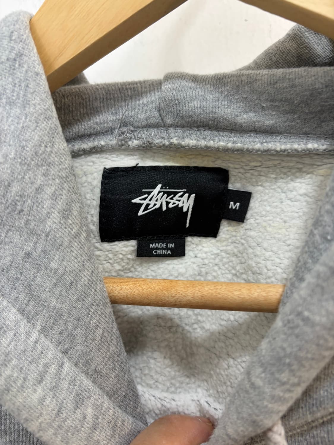 스투시 로고 자수후드티 상품이미지7
