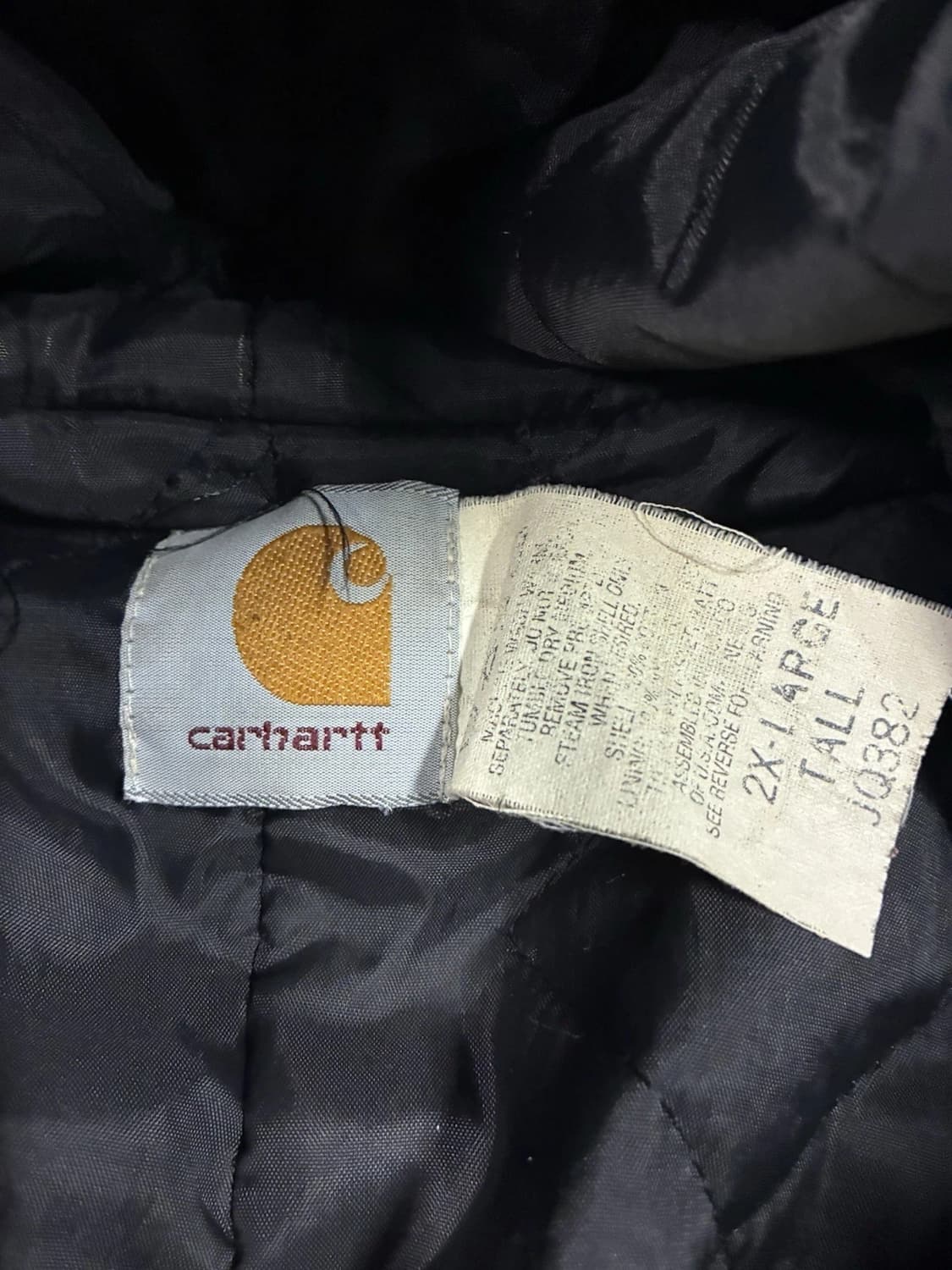 칼하트 JQ382 캔버스 후드집업 자켓 2XL 상품이미지6