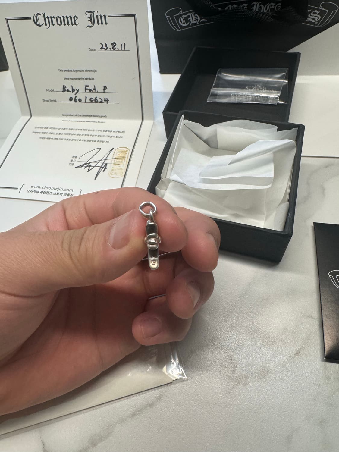 크롬하츠 베이비펫 펜던트 상품이미지2