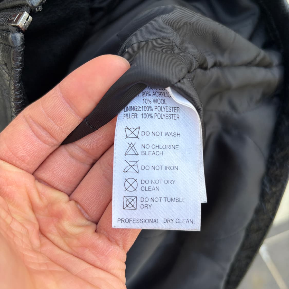 95)리바이스 레드탭 카우레더 싱글 자켓 상품이미지5