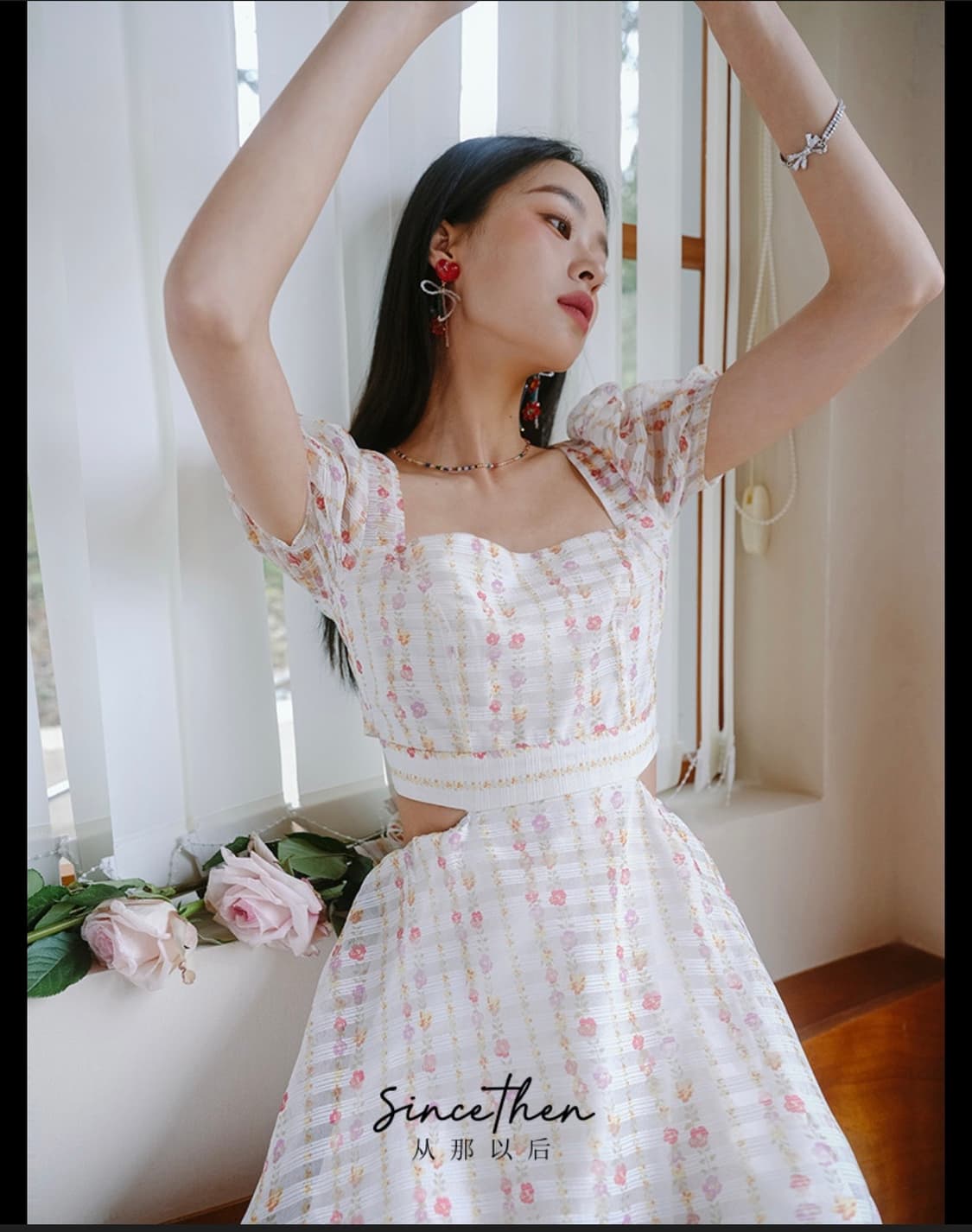 sincethen 신스덴 백리본 원피스 상품이미지1