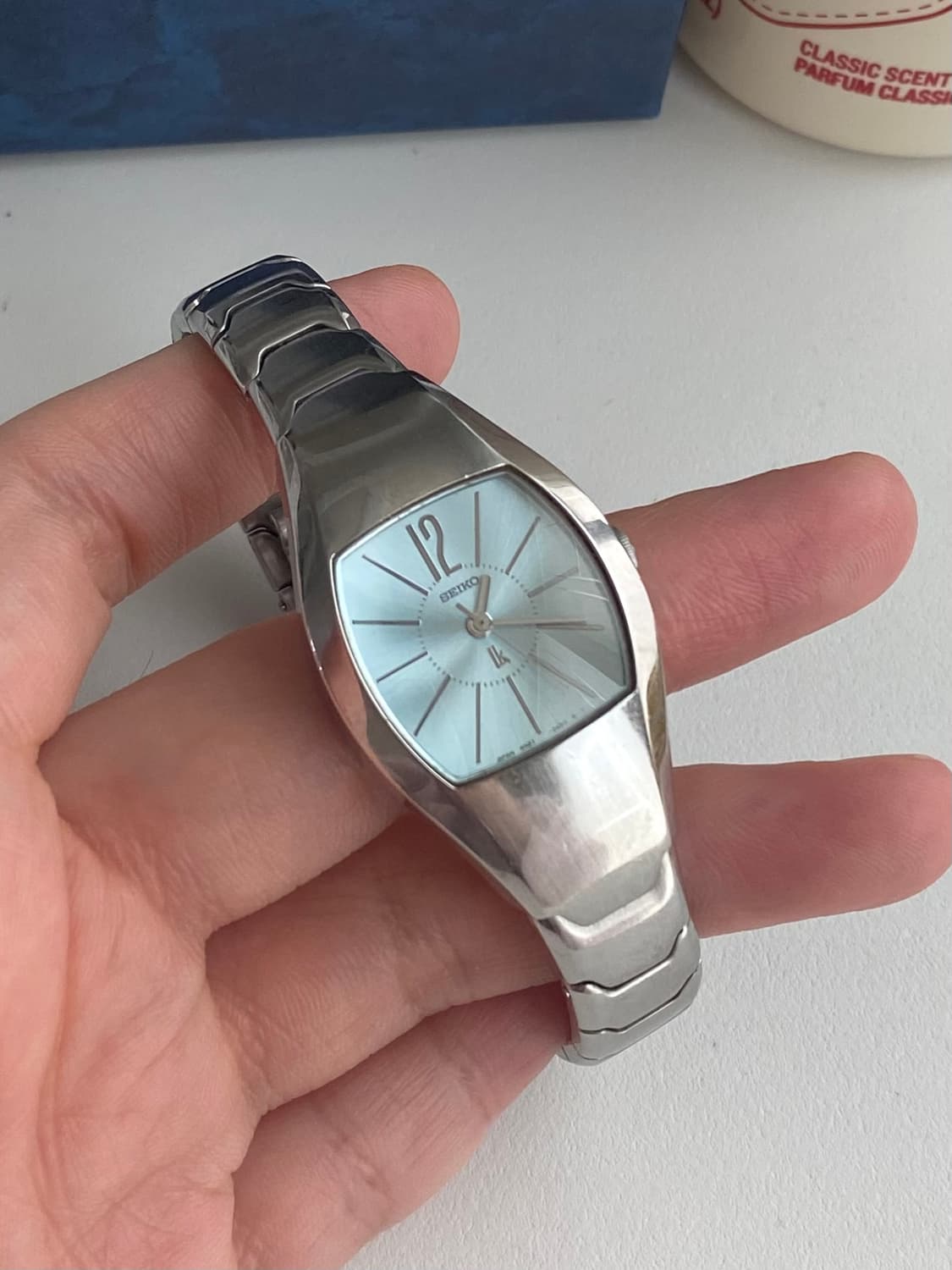 Seiko 세이코 lk 루키아 쉘 실버 사파이어 상품이미지3