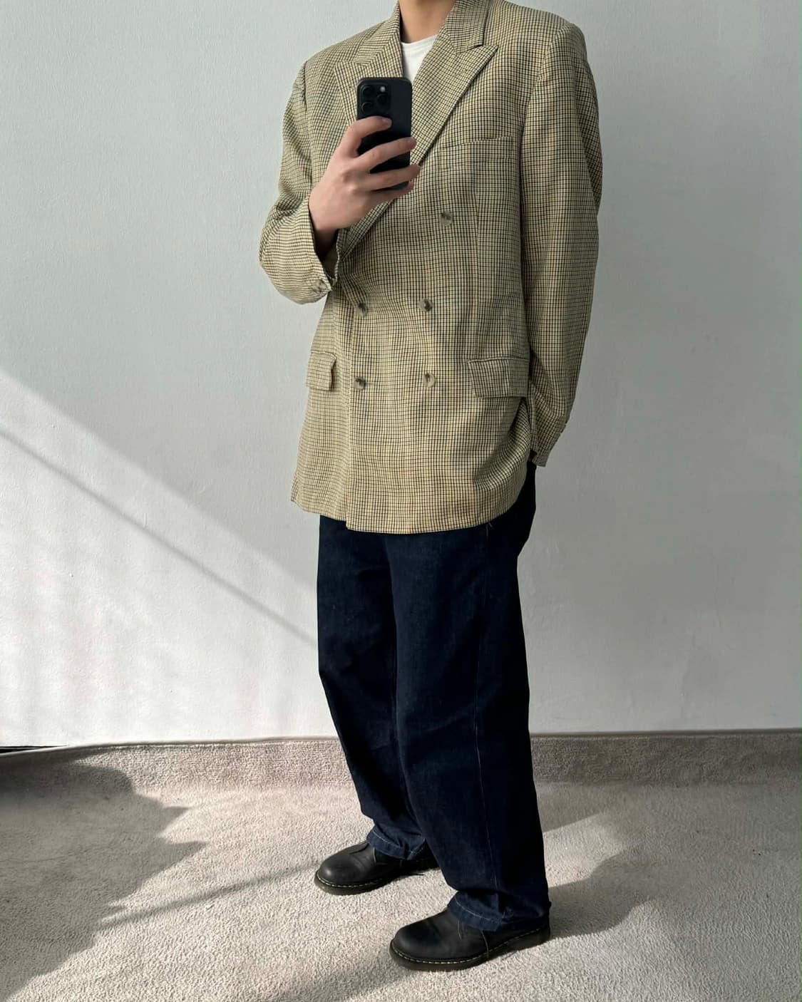 [54] 버버리 90s 독일제 더블 브레스트 울 블레이저 상품이미지3