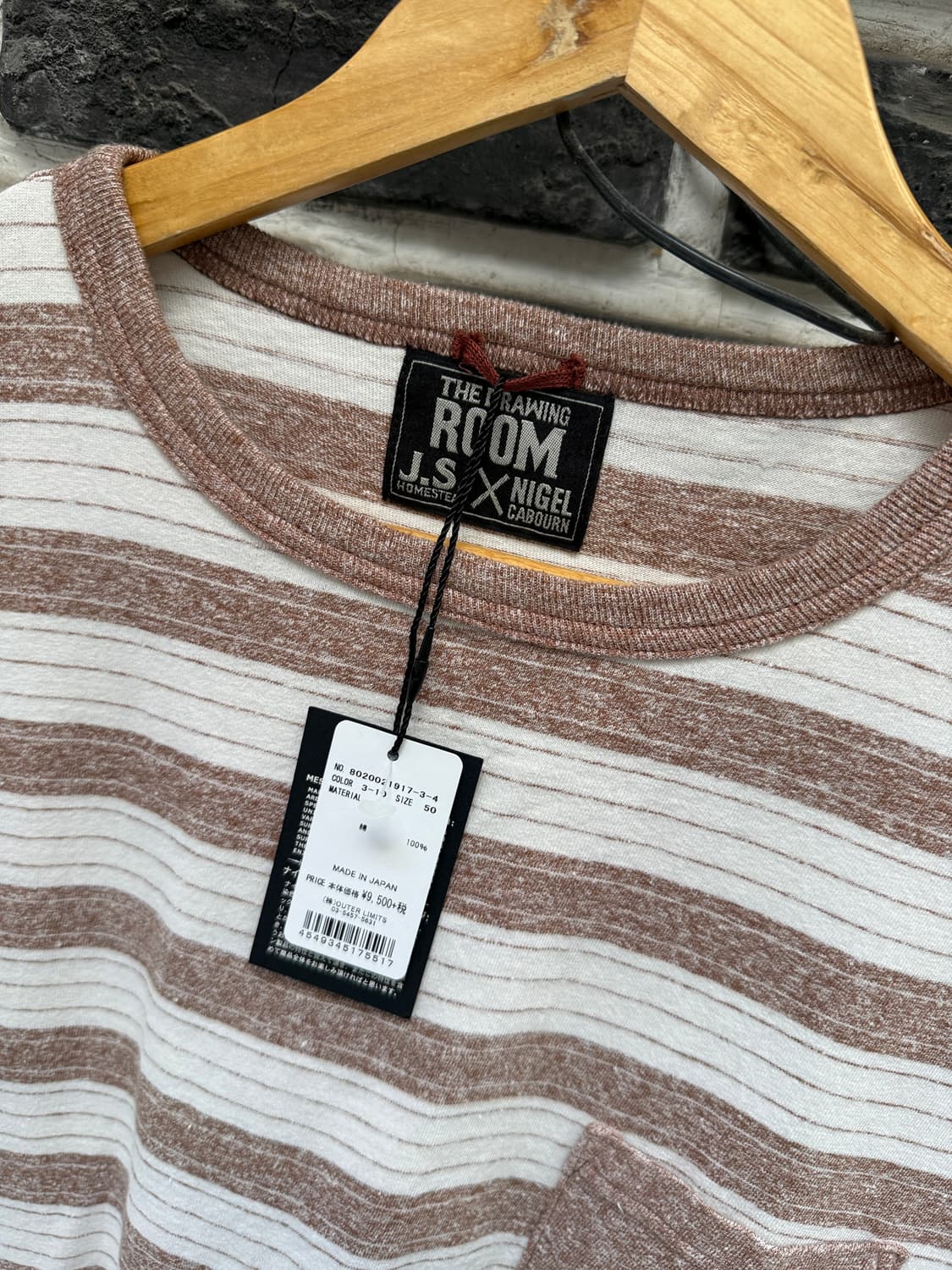 Nigel Cabourn 포켓 티셔츠 상품이미지3