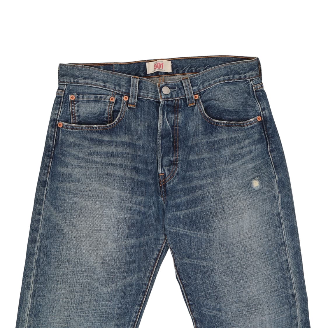 리바이스 501 스트레이트 레그 버튼플라이 진 데님팬츠 상품이미지6