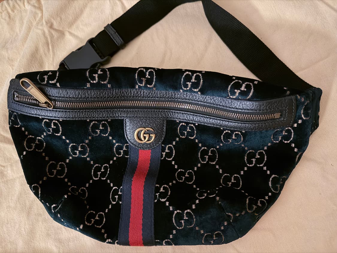 구찌 벨벳 힙색 상품이미지2