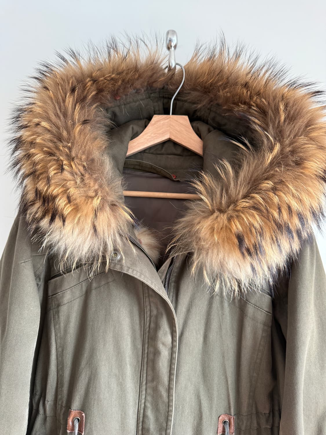 Pre owned 라쿤퍼 야상 상품이미지2