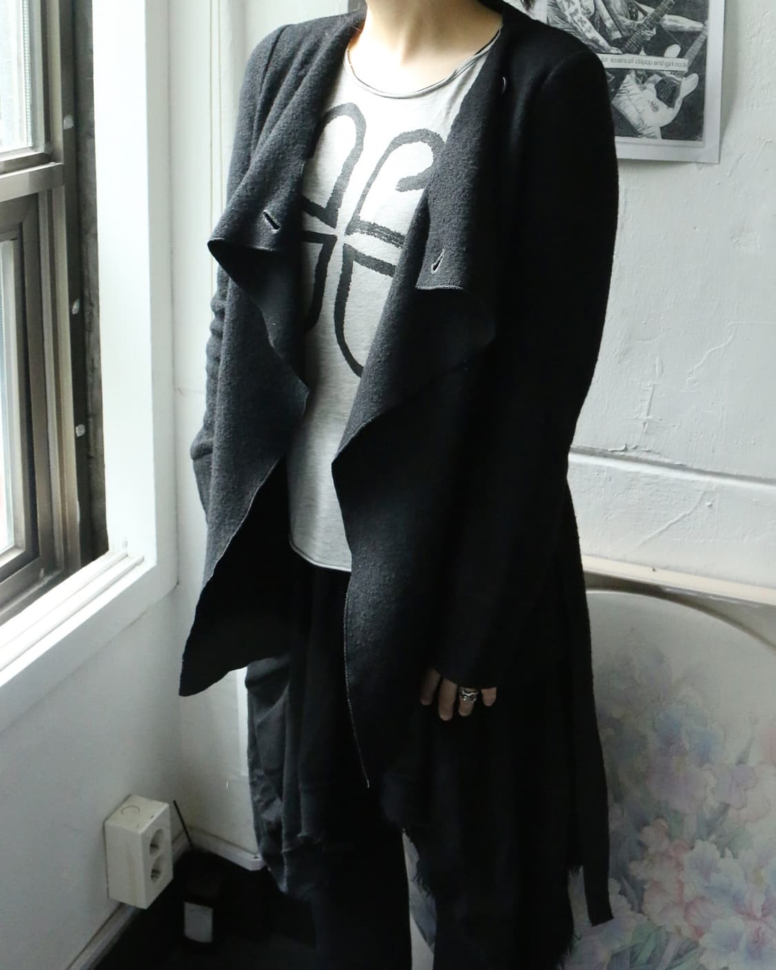 DKNY 울 랩 가디건  상품이미지2