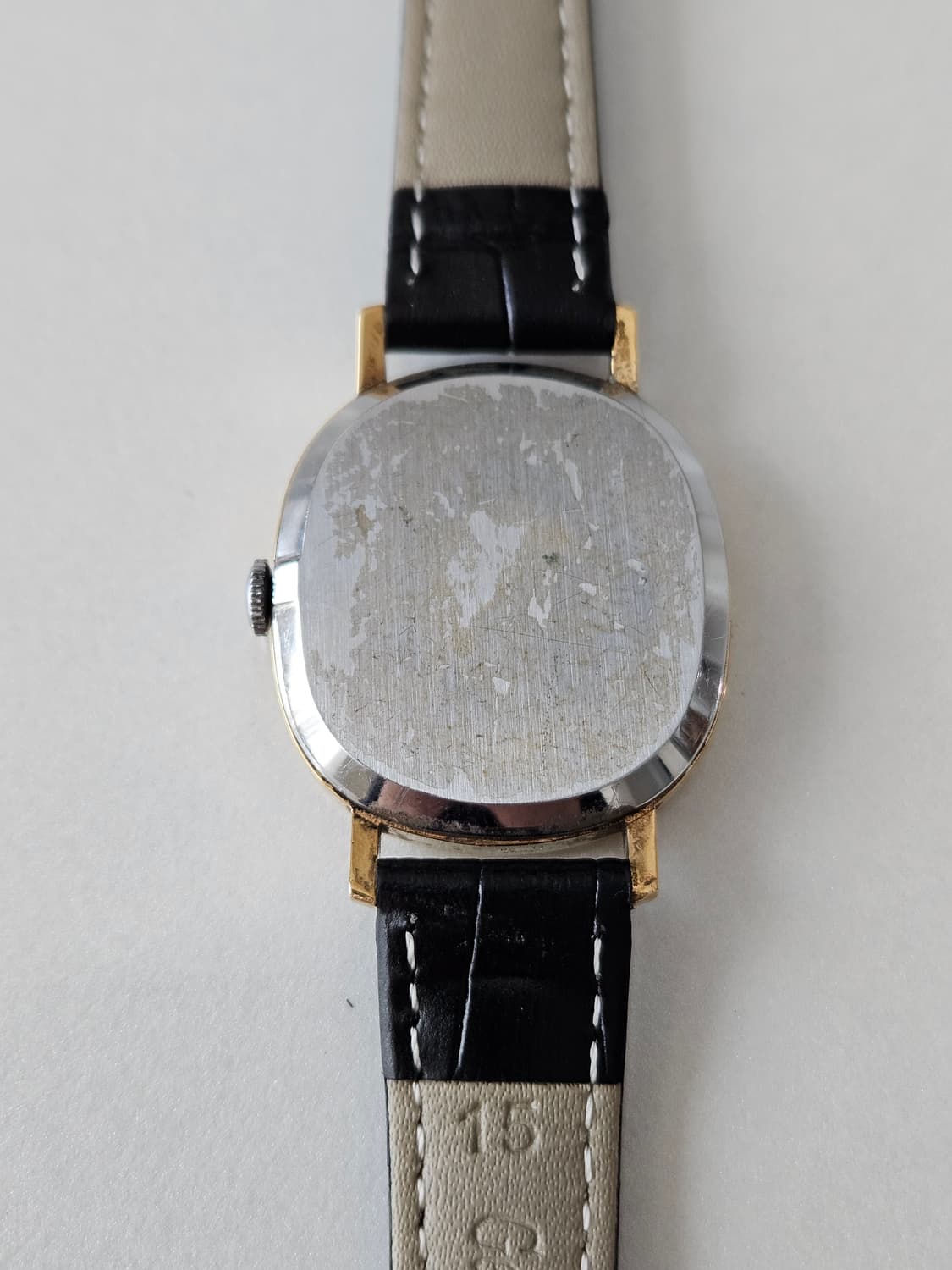 오메가 드빌 금장 쿼츠 시계 고장품 상품이미지6