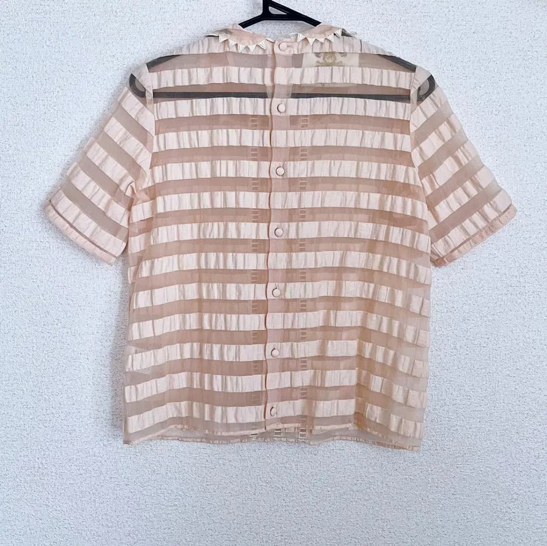 Fig femme 시스루 블라우스 스나계 상품이미지3