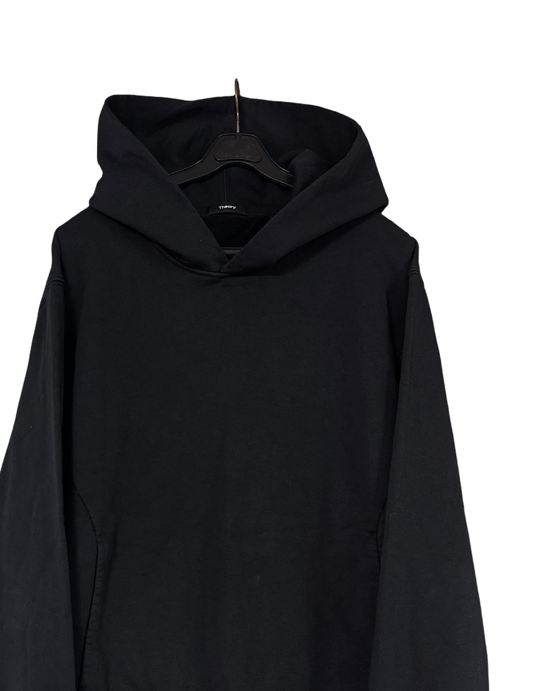 Theory 띠어리 딥블랙 후드티 상품이미지2