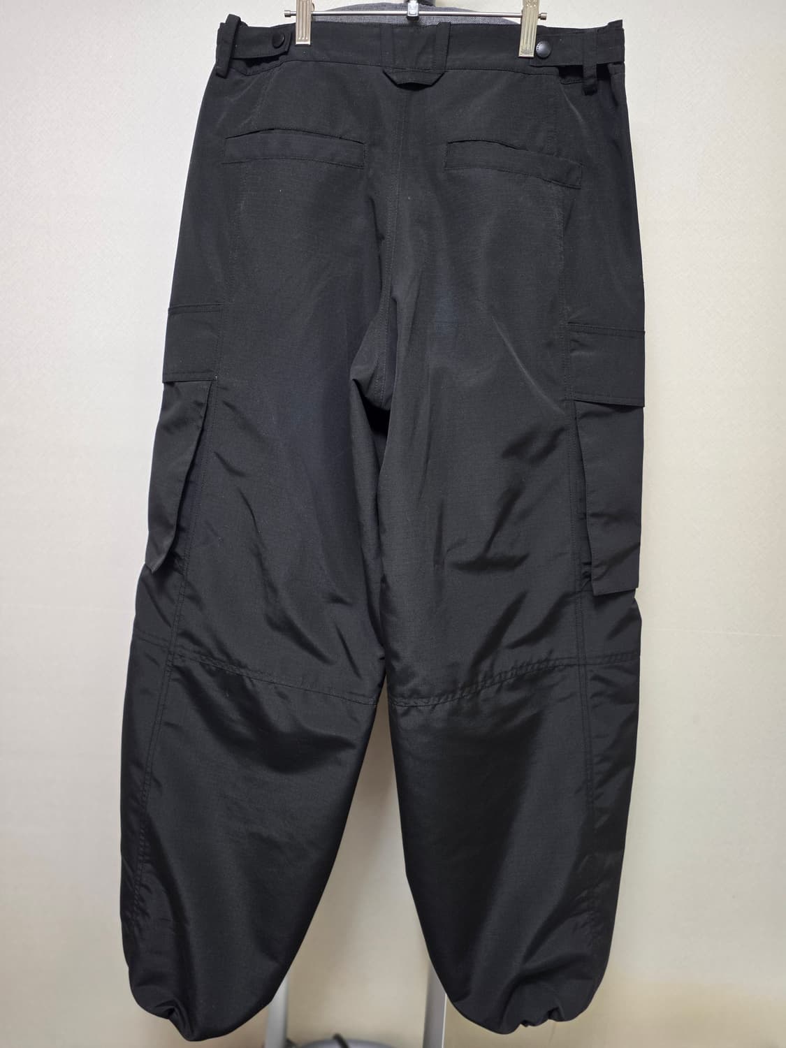 솔리드옴므 24fw 나일론 와이드 바지 정품 상품이미지2