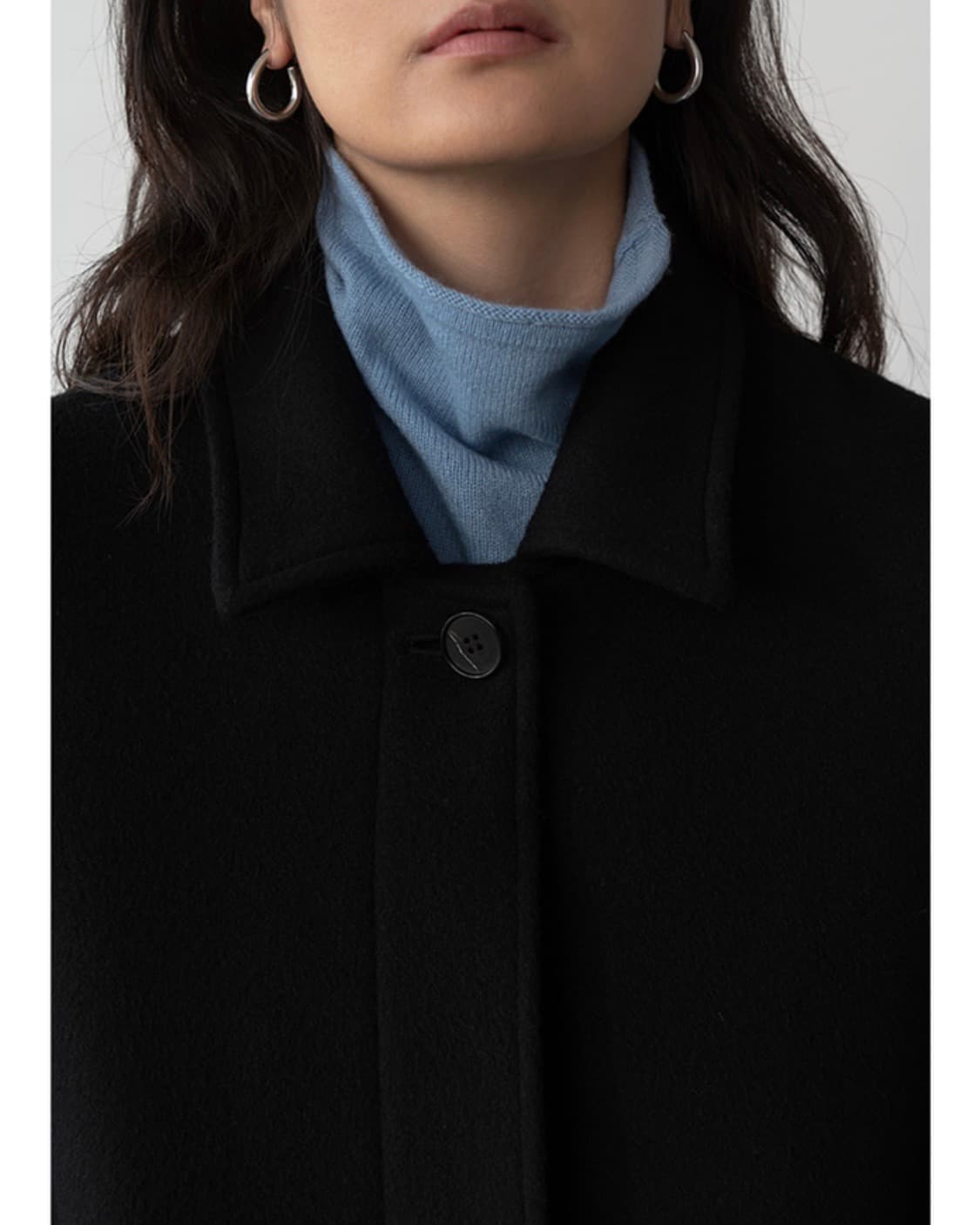 AL,THING) 아보 코트 BLACK 상품이미지4