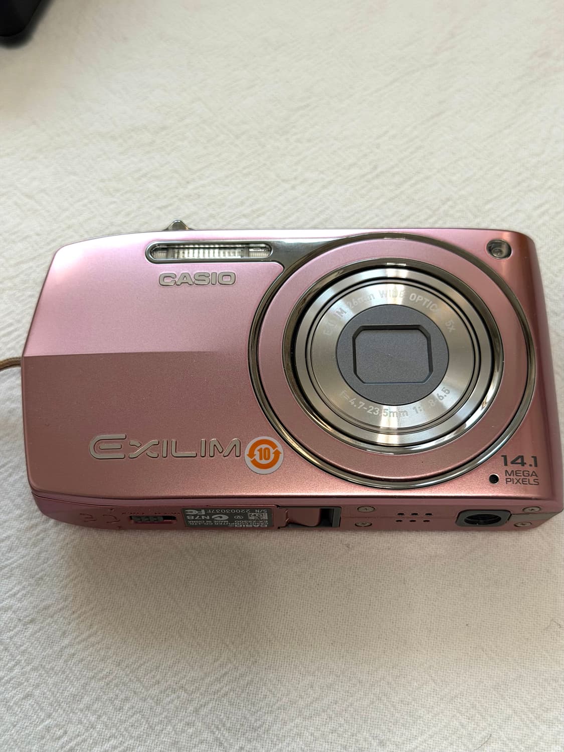 카시오 엑슬림z2300 핑크 상품이미지3