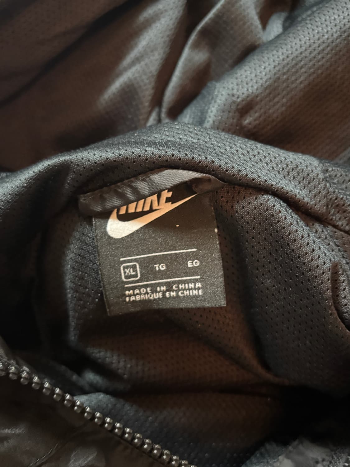 나이키 윈드러너 바람막이 XL 블랙 상품이미지2