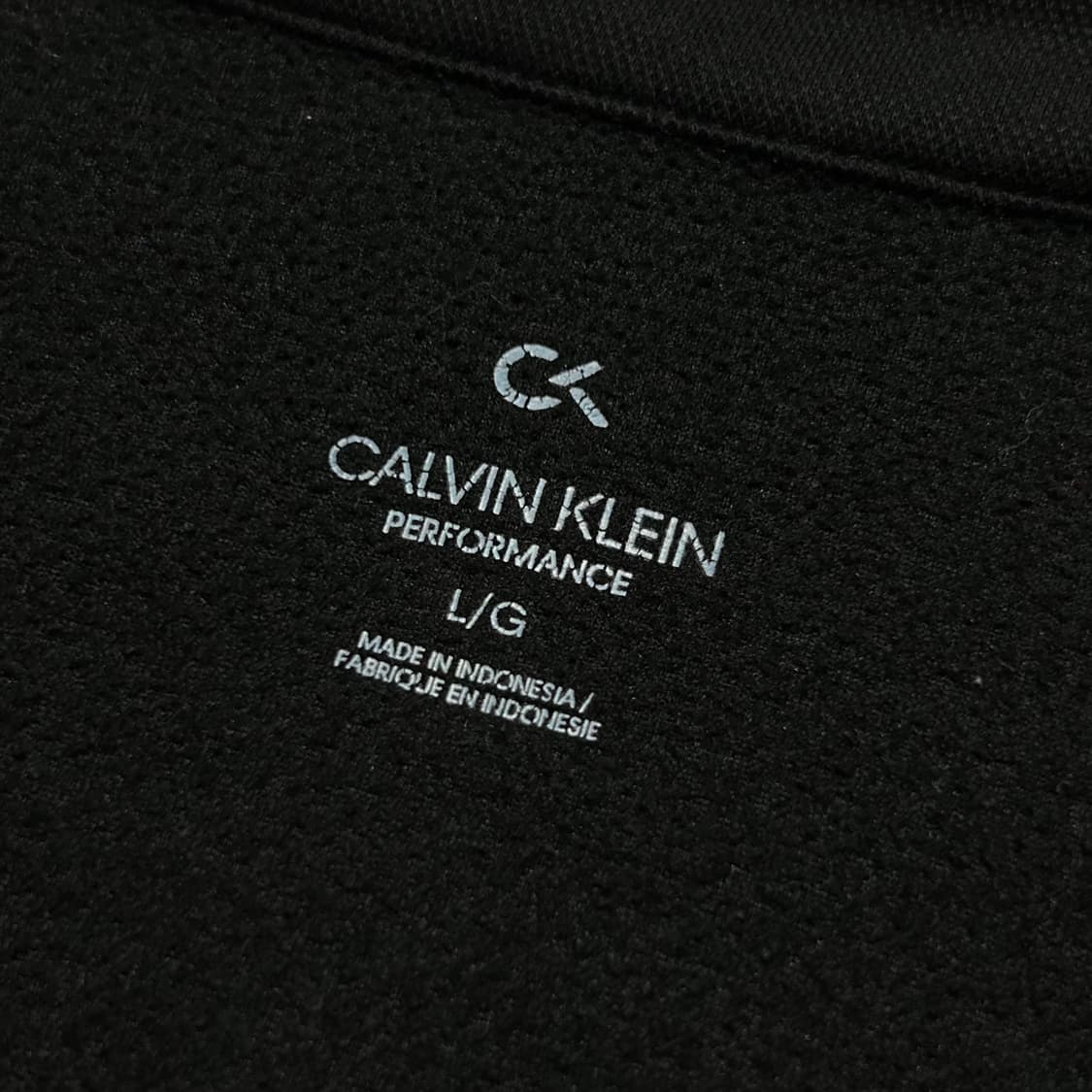 [L] Calvin Klein 캘빈클라인 기모 퍼포먼스 긴팔 카라티 상품이미지6