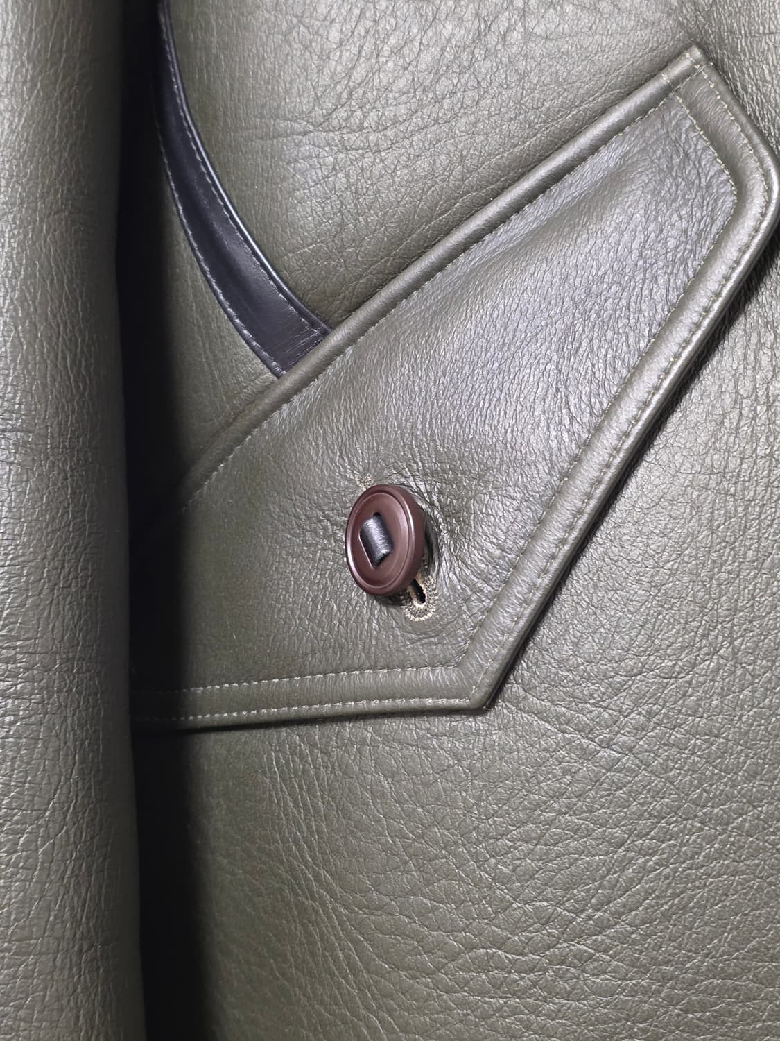 (L)이스트로그 b-3 무스탕 그린 상품이미지6