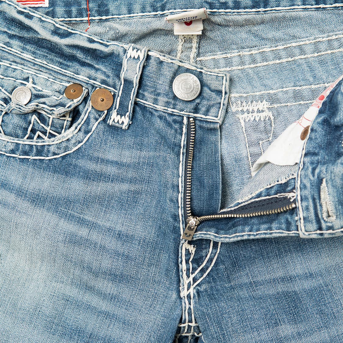 [33] 00s 트루릴리젼 USA 메이드 플레어핏 데님팬츠  상품이미지3