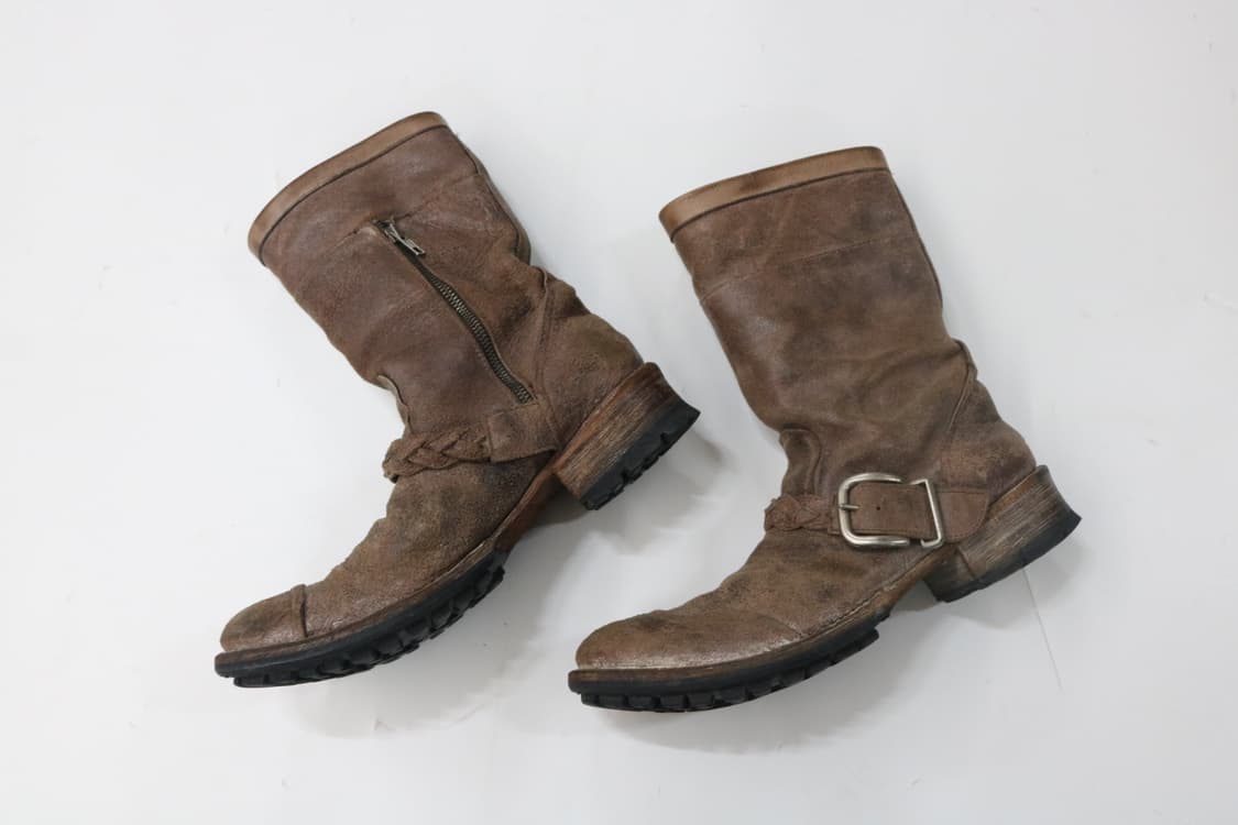 훕데두 그런지 레더 부츠 상품이미지2