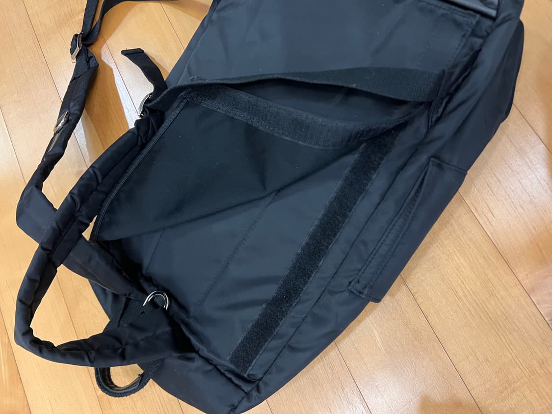 VERMILAN 블랙 백팩 상품이미지8