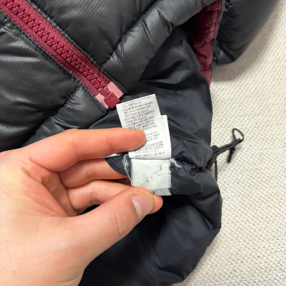 노스페이스 600 다운 패딩 자켓 상품이미지6