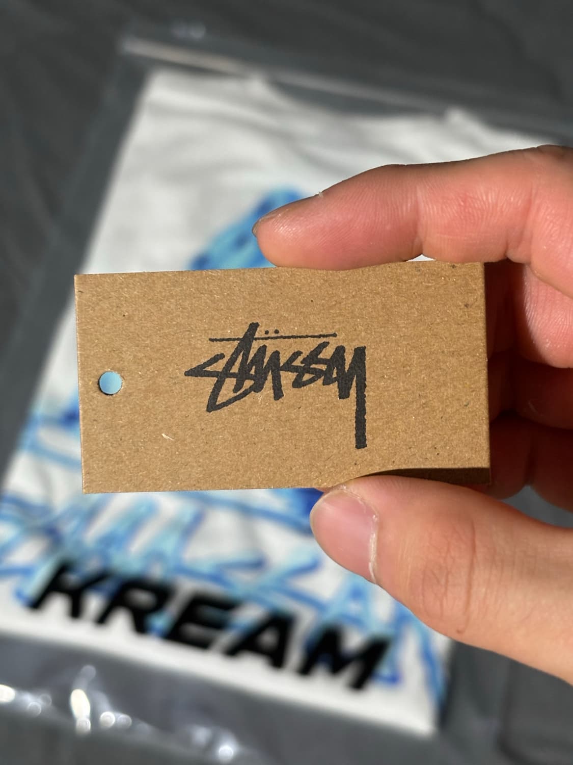 [M] 스투시 멜티드 티셔츠 화이트 상품이미지2