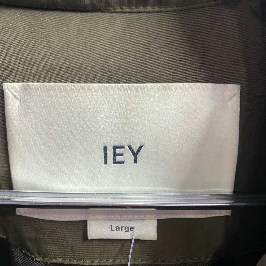 이에이 칼라 오버사이즈 카키 자켓 B4214 상품이미지6