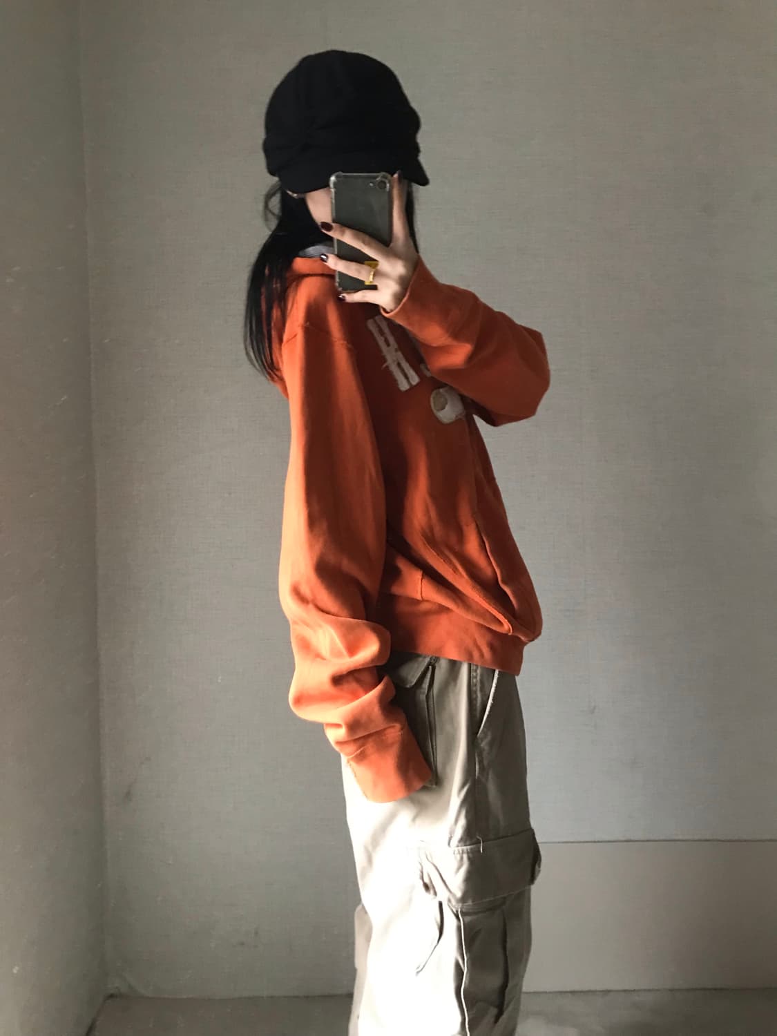 아베크롬비 오렌지 후드집업 상품이미지4