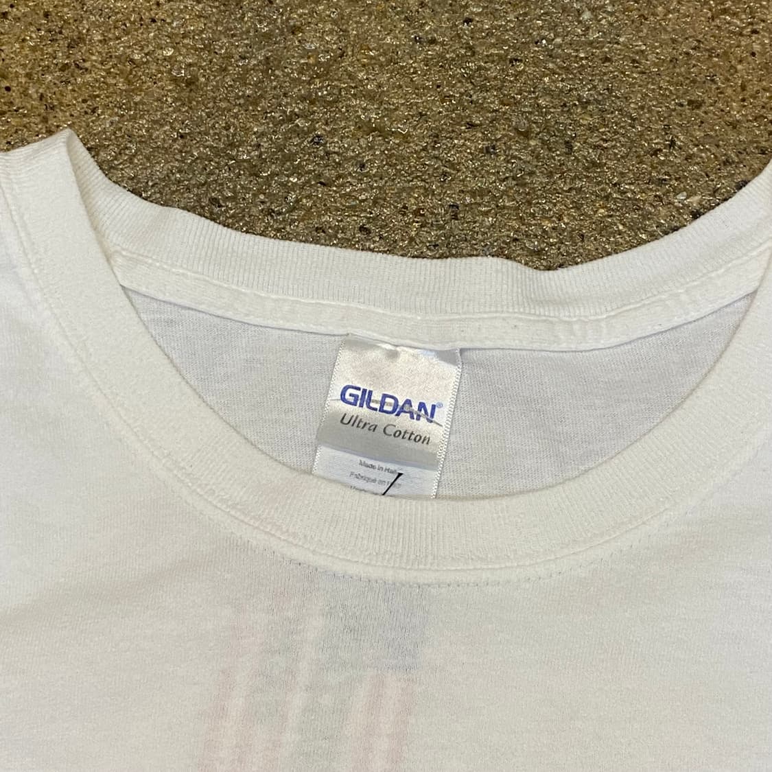 미국 빈티지 길단 CRABS 크랩 포인트 유니크 반팔티 흰티셔츠 빅사이즈 상품이미지4