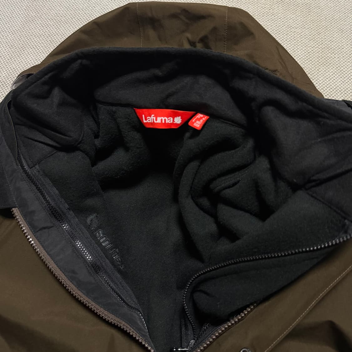 라푸마 고어텍스 바람막이 자켓 (후리스 내피) 상품이미지5