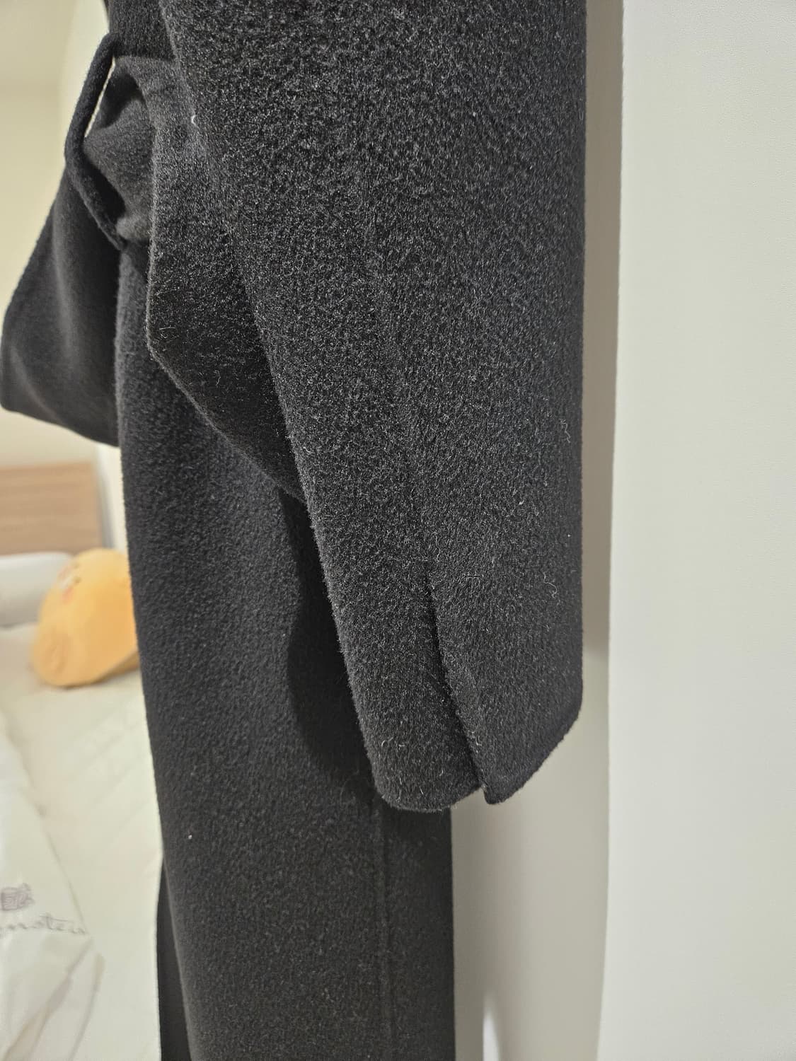 [정품]타임옴므 로브코트 블랙 상품이미지6