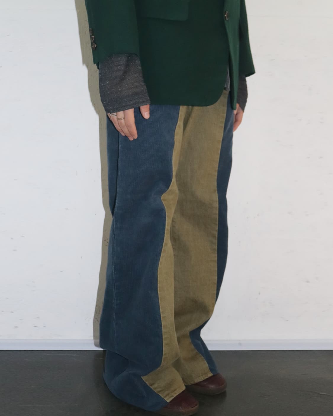 캐피탈 컨트리 투톤 집시 플레어 팬츠 상품이미지2