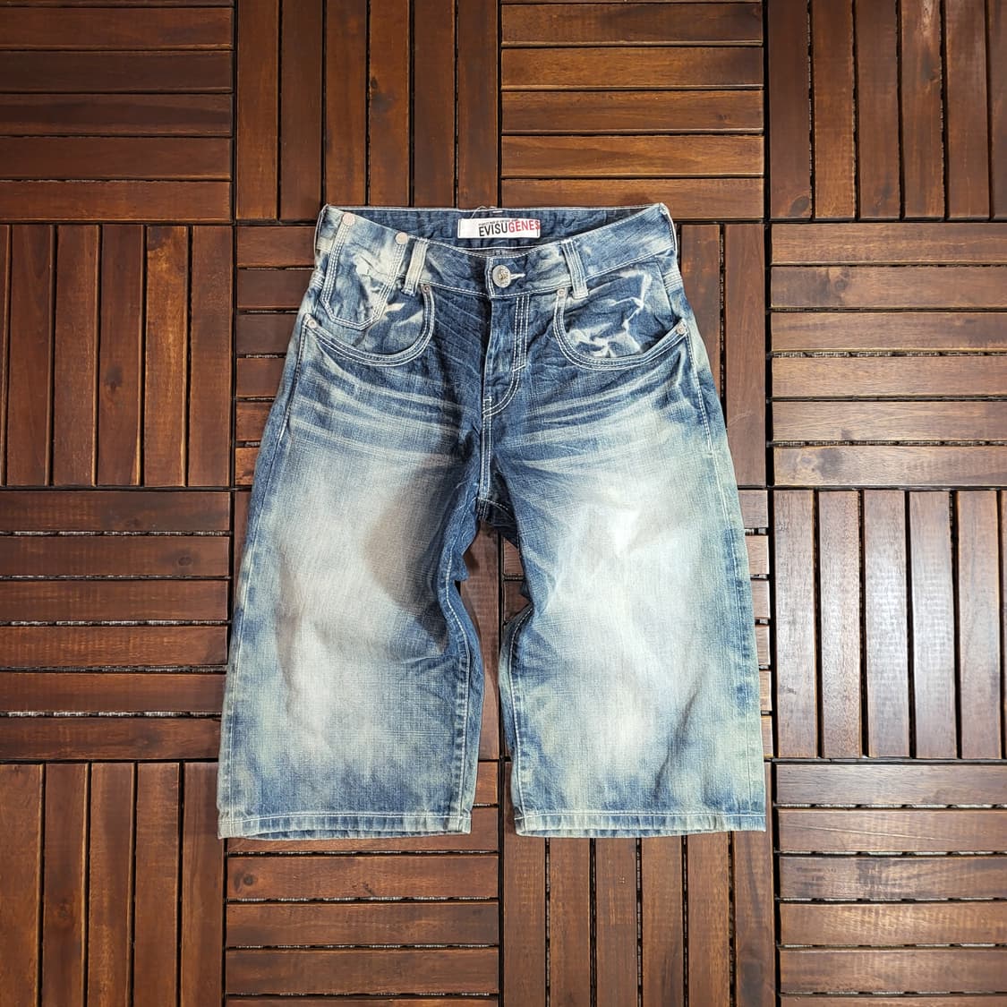 EVISU 청 반바지 (30) 상품이미지5