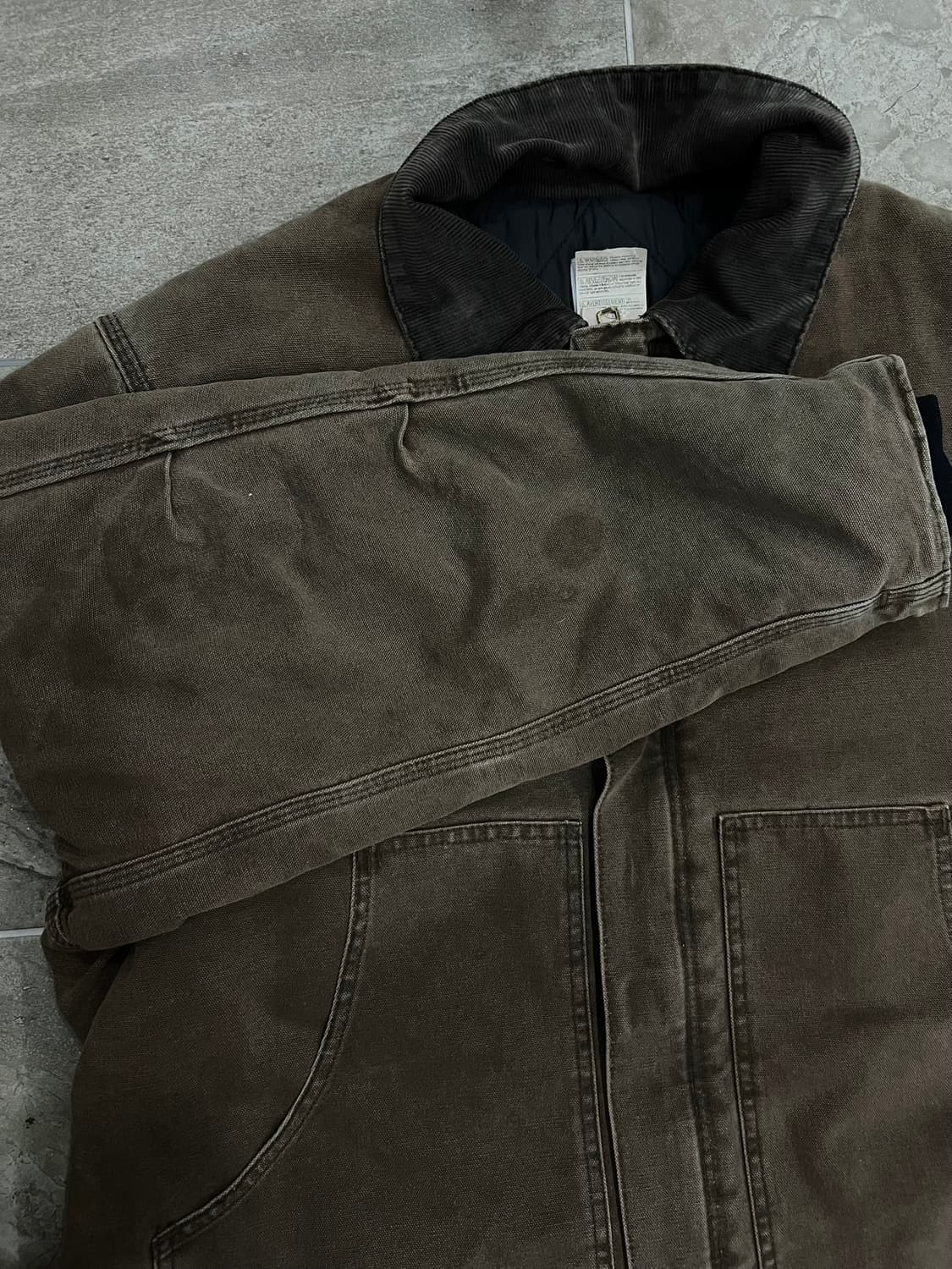 (XL)칼하트 덕 디트로이트 자켓 J22CHT 체스트넛 상품이미지9