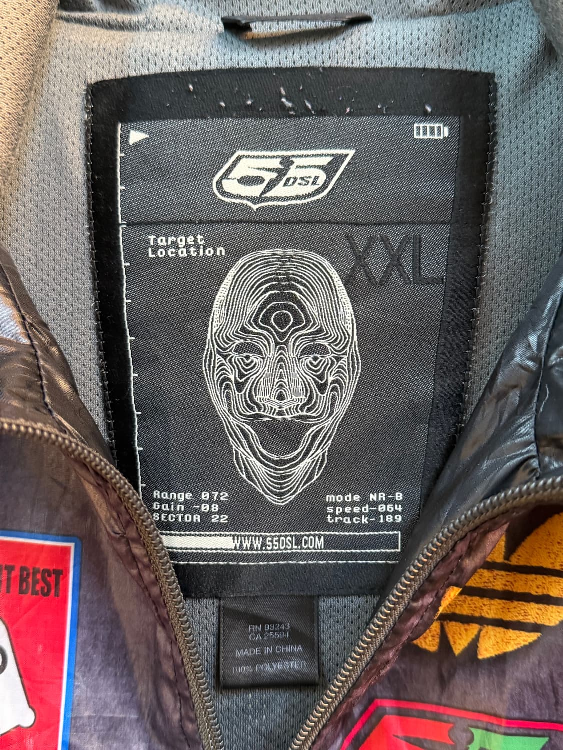 Adidas X 55DSL 에디션 바람막이 자켓 XXL 상품이미지2