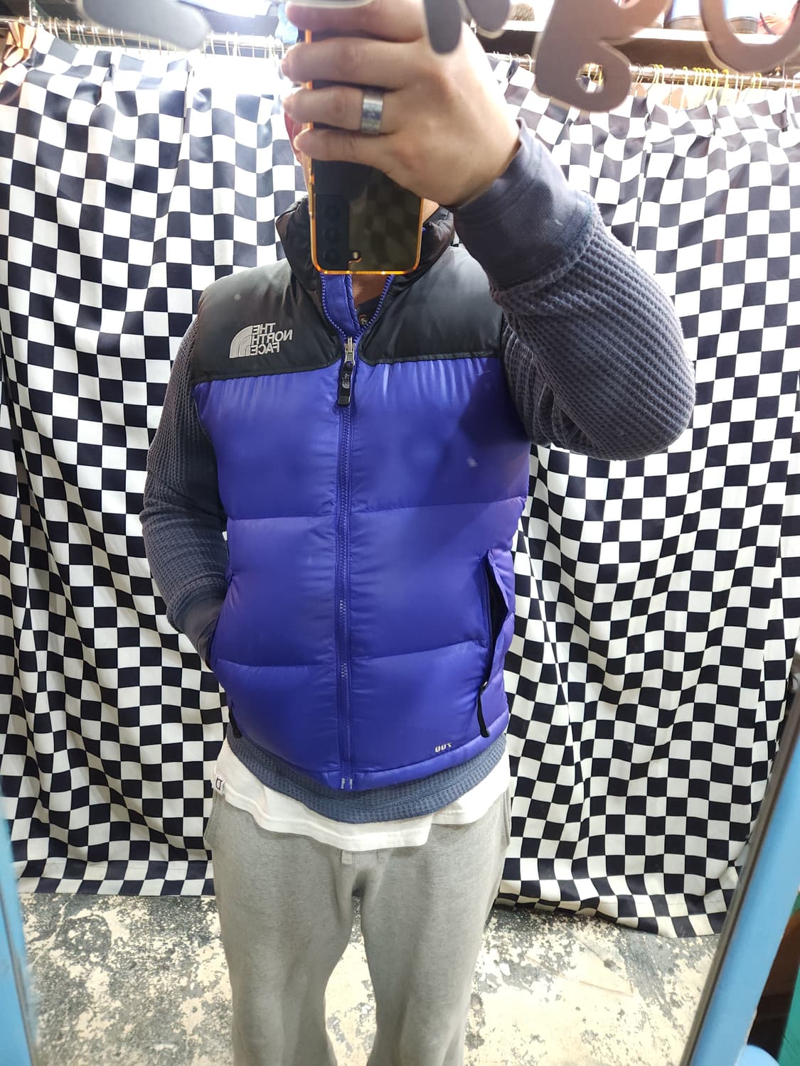 노스페이스  700 퍼플 구스 눕시 패딩 조끼

 상품이미지10